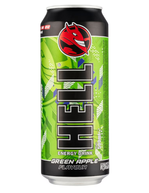 Hell Premium green apple energy drink 500 ml - Klas