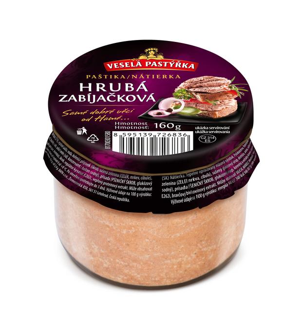 Veselá pastýřka paštéta zabíjačková 160 g - Klas