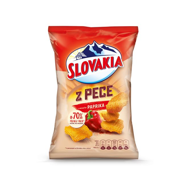 Slovakia Chips z pece paprika 100 g - Klas