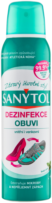 Sanytol dezinfekcia do obuvi 150 ml - Klas