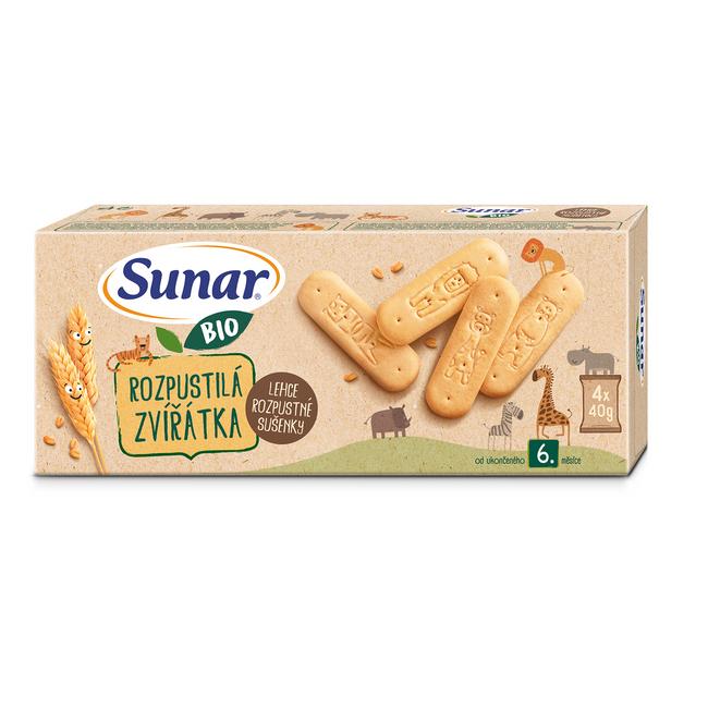 Sunárek sušienky Rozpustné zvieratká 160 g - Klas