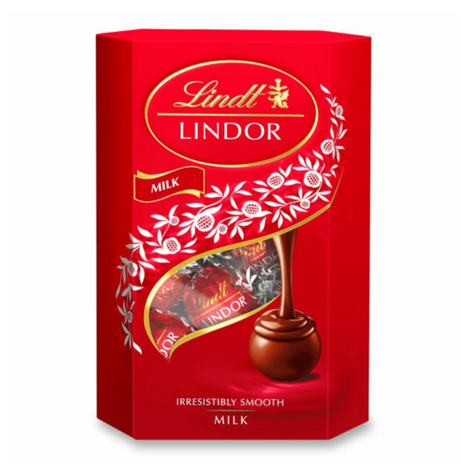 Lindt Lindor Pralinky Cornet Milk 137 g - Klas