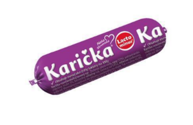 Karička Lacto minus bezlaktozový tavený syr črievko  120 g - Klas