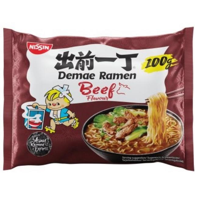 Nissin Ramen Instantná rezancová polievka hovädzia  100 - Klas