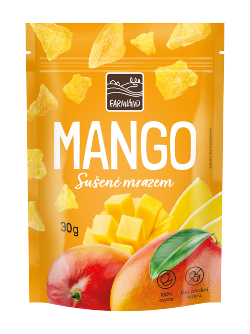 FARMLAND Mango mrazom sušené 30 g - Klas