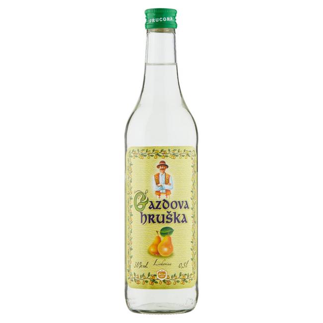 Frucona Gazdova Hruška liehovina 38% 0,5 l - Klas