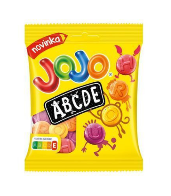 JOJO cukríky Abeceda 80 g - Klas