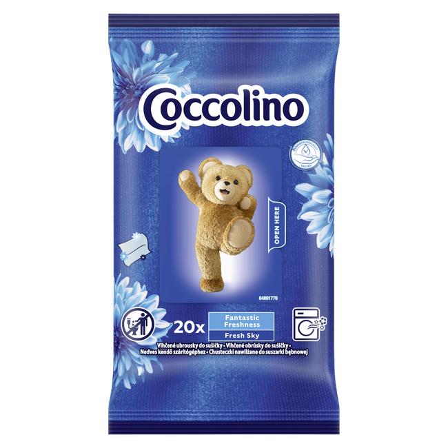Coccolino vlhčené obrúsky do sušičky 20ks - Klas