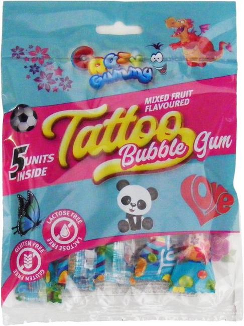 Crazy Gummy cukríky s tetovačkou 50 g - Klas