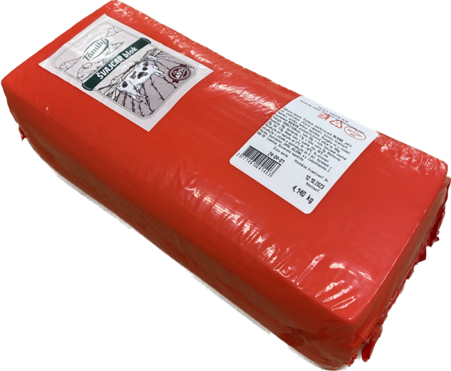 Syr Švajčiar ementál blok 45% 1 kg - Klas