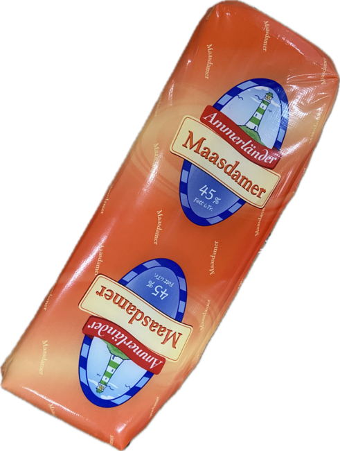 Syr Maasdamer 45% 1 kg - Klas