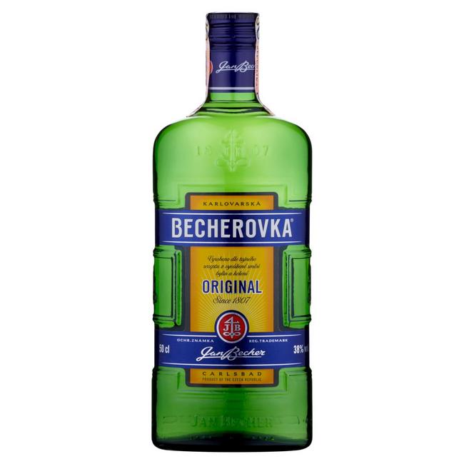 Becherovka Likér 38% 0,5 l - Klas