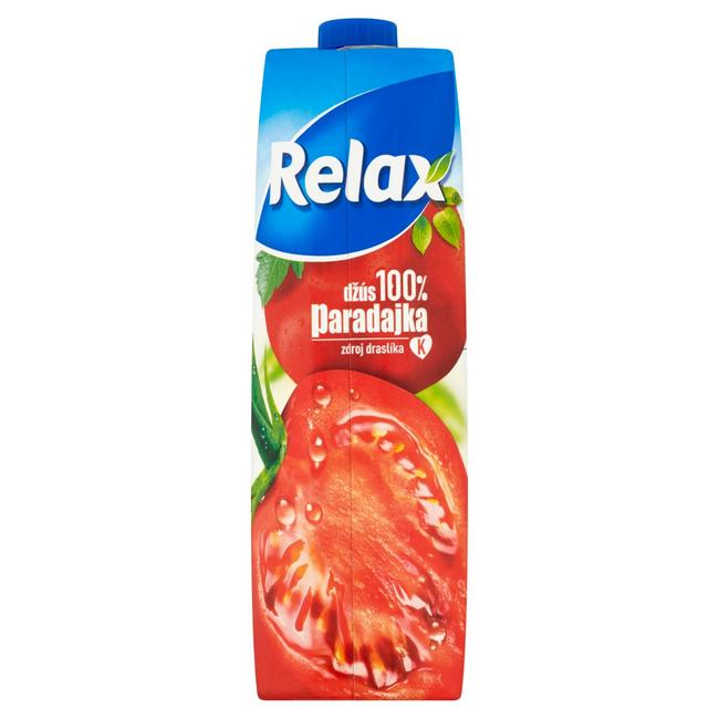 Relax Džús paradajka 100%, 1l - Klas