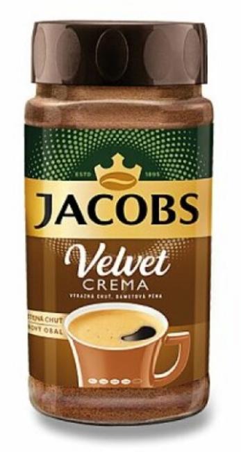 Jacobs Velvet Rozpustná káva 200 g - Klas