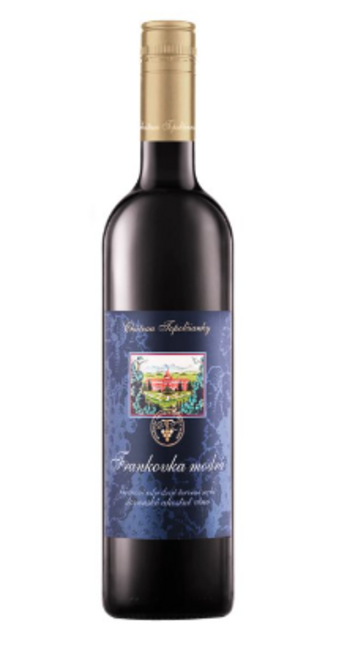 Chateau Topoľčianky basic line frankovka modrá červené akostné víno 0,75 l - Klas