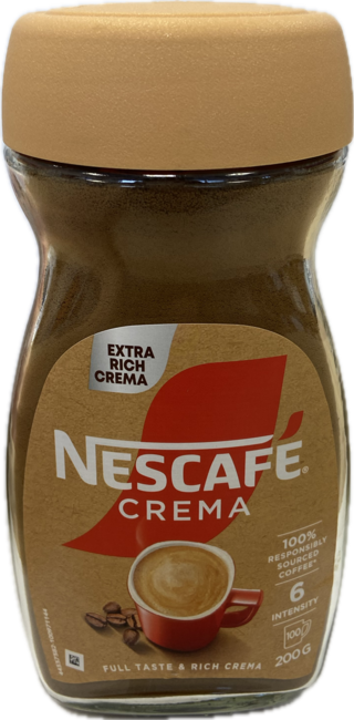 Nescafé Classic Crema instantná káva 200 g - Klas