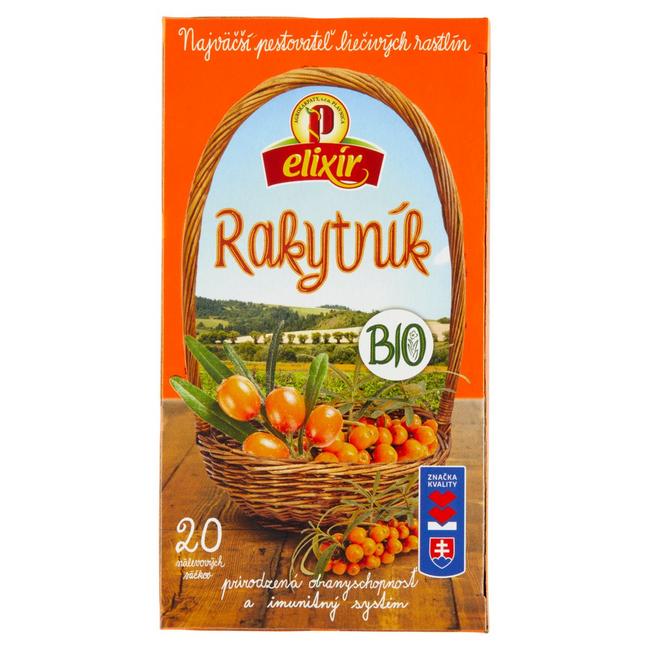 Agrokarpaty Elixír čaj ovocný rakytník karpatský BIO 20 x 3 g - Klas