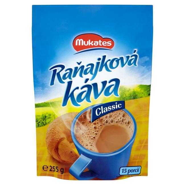 Mukates Classic raňajková káva 255 g - Klas