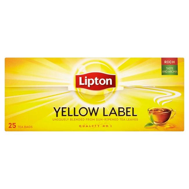 Lipton Yellow Label 25 vrecúšok 50 g - Klas