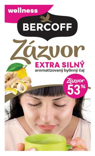 Čaj Bercoff extra silný zázvor 40 g - Klas