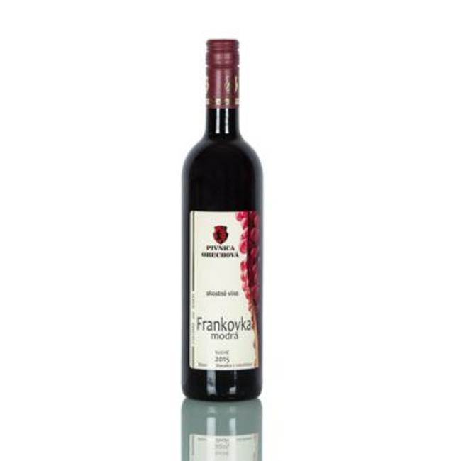 Pivnica Orechová Frankovka Modrá víno akostné červené suché 0,75 l - Klas