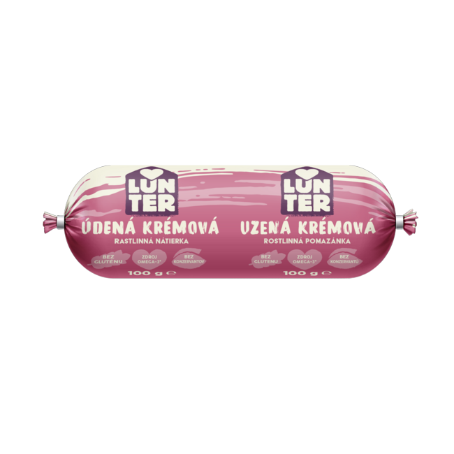 Lunter údená krémová rastlinná nátierka 100 g - Klas