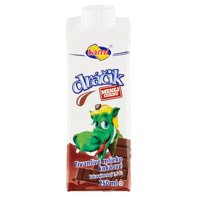 Tami Dráčik Trvanlivé mlieko kakaové 250 ml - Klas