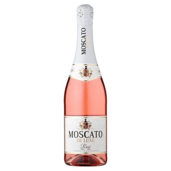 Moscato De Luxe Rosé alkoholický nápoj sýtený 0,75 l - Klas