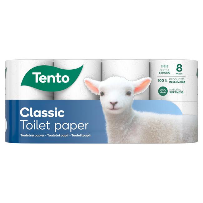 Tento Classic white toaletný papier 8 ks - Klas