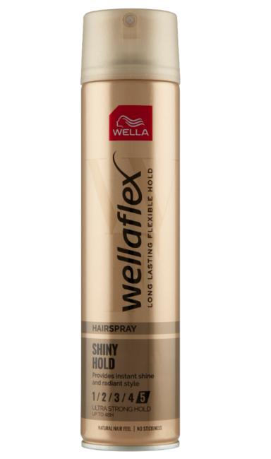 Wellaflex lak na vlasy shiny 250ml - Klas