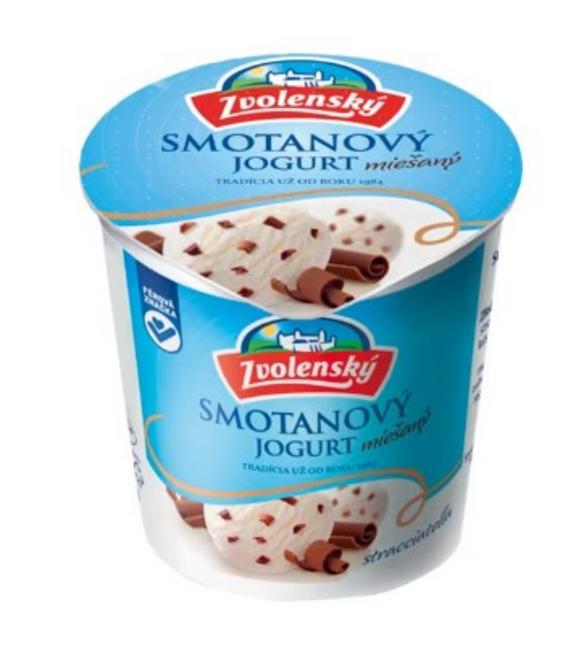 Zvolenský smotanový jogurt stracciatella 320 g - Klas