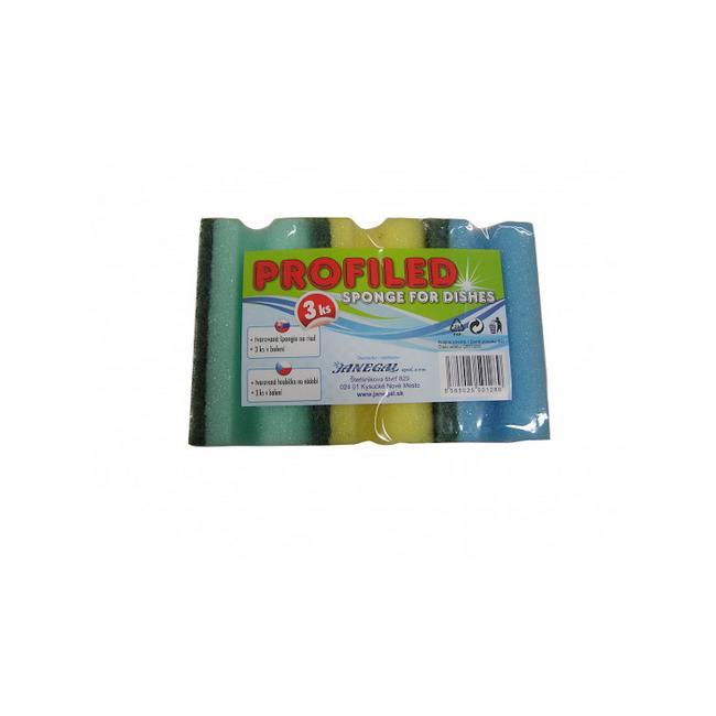 Janegal Hubka na riad tvarovaná 3 ks - Klas