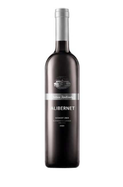 Chateau Topolčianky Alibernet neskorý zber červené víno 0,75 l - Klas