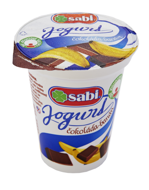 Sabi Jogurt čokoláda-banán 150 g - Klas