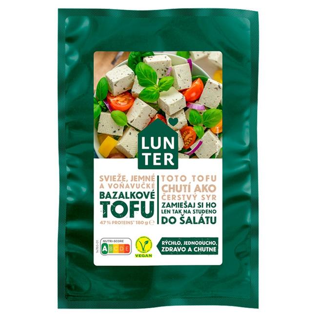 Lunter Tofu bazalka 180 g - Klas