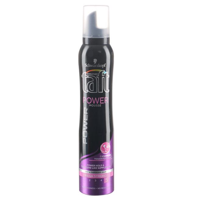 Schwarzkopf Taft Tužidlo Power Mousse Cashmere Touch Mega Strong 200 ml - Klas
