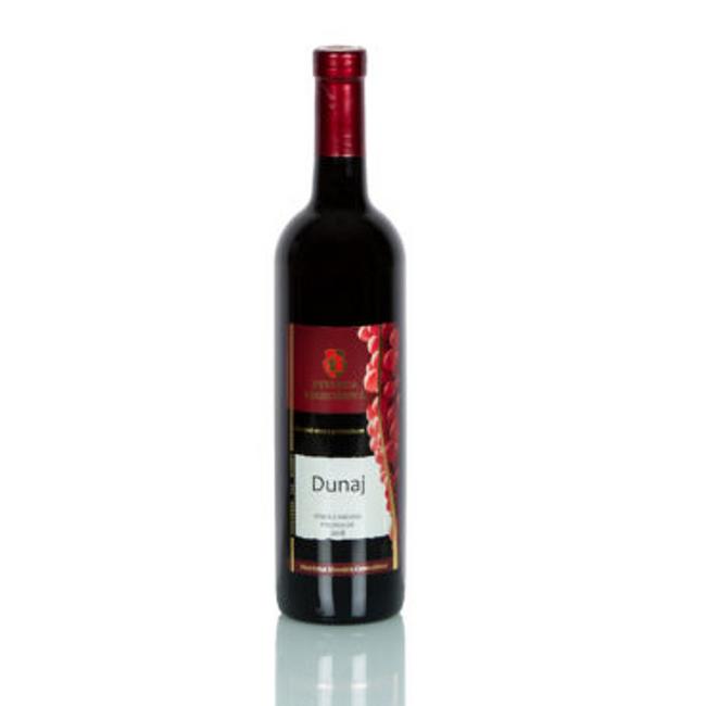 Pivnica Orechová Dunaj víno červené polosuché neskorý zber 0,75 l - Klas