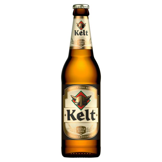 Kelt Svetlé výčapné pivo 10% 500 ml fľaša - Klas