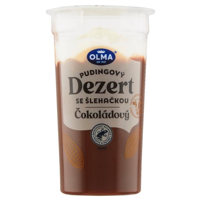 Olma Dezert Pudingový krém so šľahačkou čokoládový 200 g - Klas