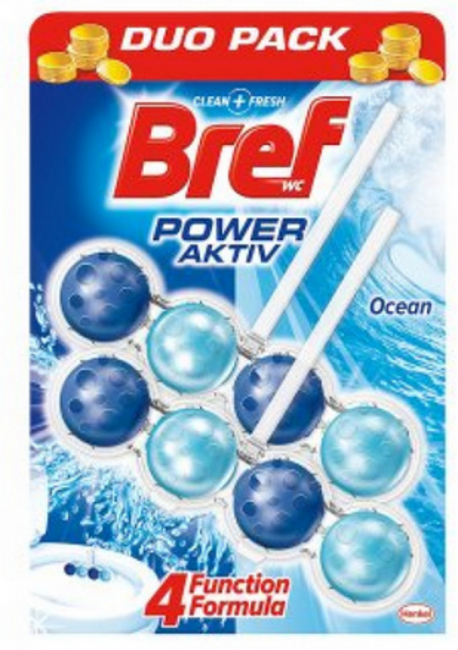 Bref Power Aktiv Ocean tuhý WC blok 2 x 50g - Klas