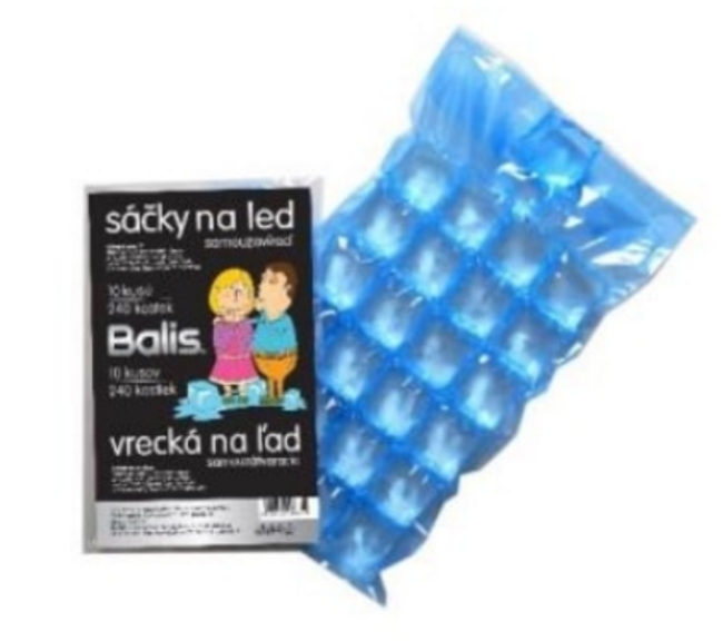 Balis sáčky na ľadové kocky 240ks v balení - Klas