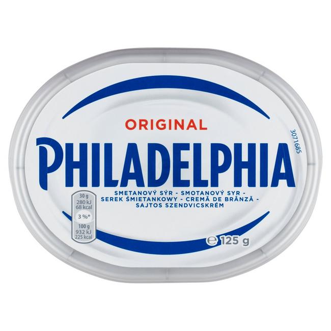 Kraft Philadelphia Original vysokotučný termizovaný mäkký nezrejúci syr 125 g - Klas