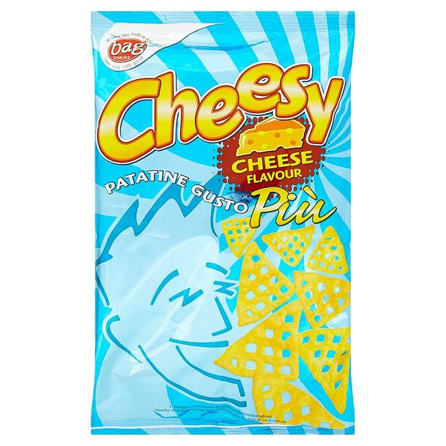 Bag Snacks Cheesy zemiakový snack s príchuťou syra 60 g - Klas