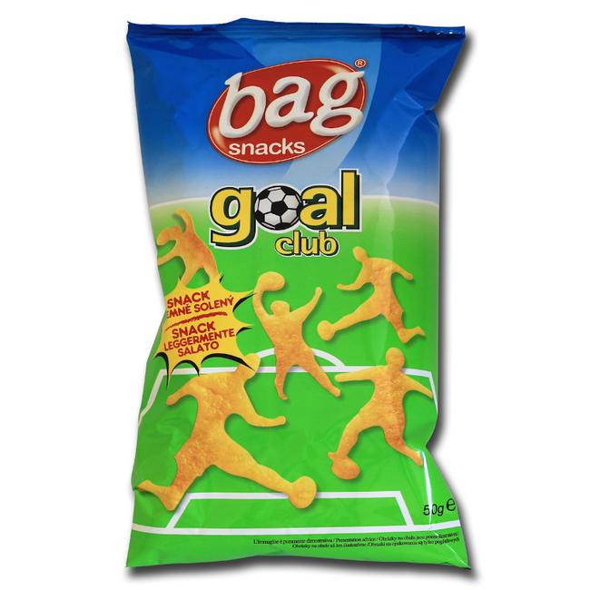 Bag Snacks Goal Club smažený pšenično-zemiakový snack solený 50 g - Klas