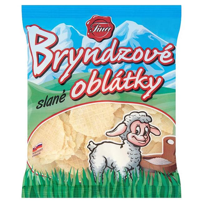 Tina Bryndzové oblátky slané 50 g - Klas