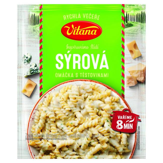 Vitana Rýchla večera Syrová omáčka s cestovinami 160 g - Klas