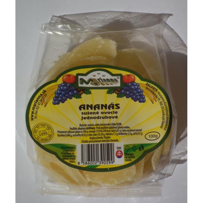 Marianna Ananás Sušené Ovocie 100 g - Klas