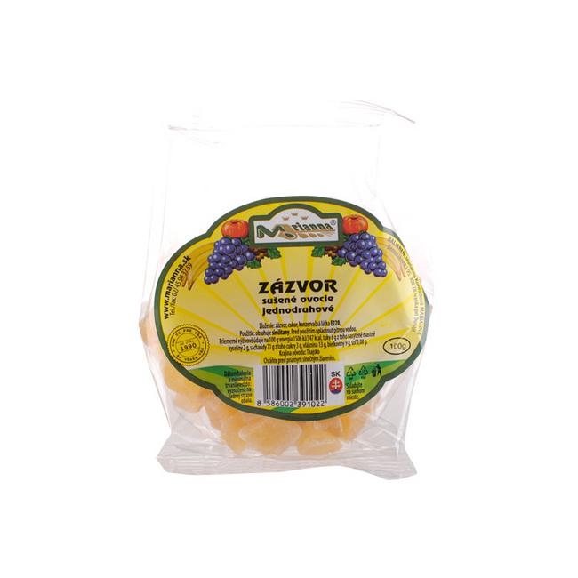 Marianna Zázvor Sušené Ovocie Jednodruhové 100 g - Klas