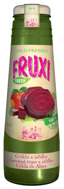 FRUXI fresh cvikla - jablko 100% šťava 750 ml - Klas