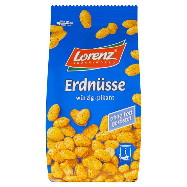 Lorenz Arašidy pikantné 150 g - Klas